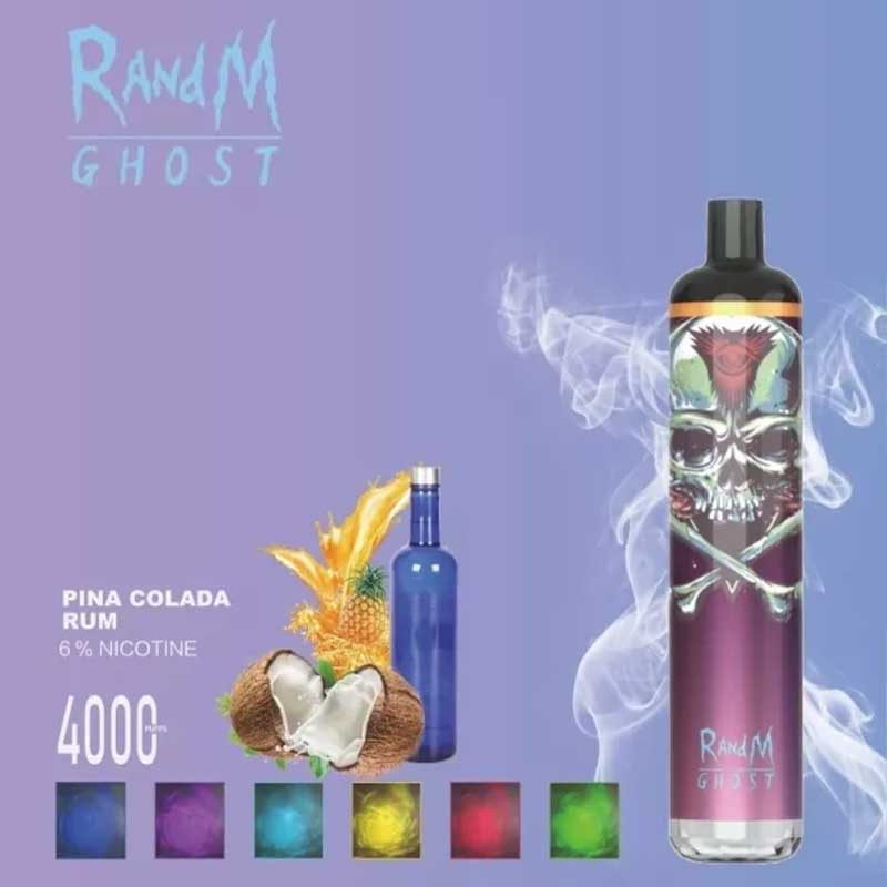 RandM Ghost Disposable Vape 4000 Puffs
