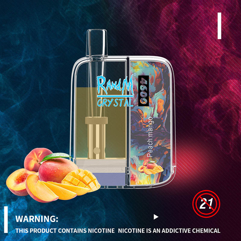 RandM Crystal 4600 Puffs Tek Kullanımlık Vape