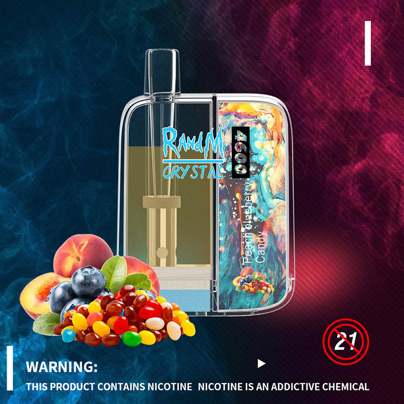 RandM Crystal 4600 Puffs Tek Kullanımlık Vape
