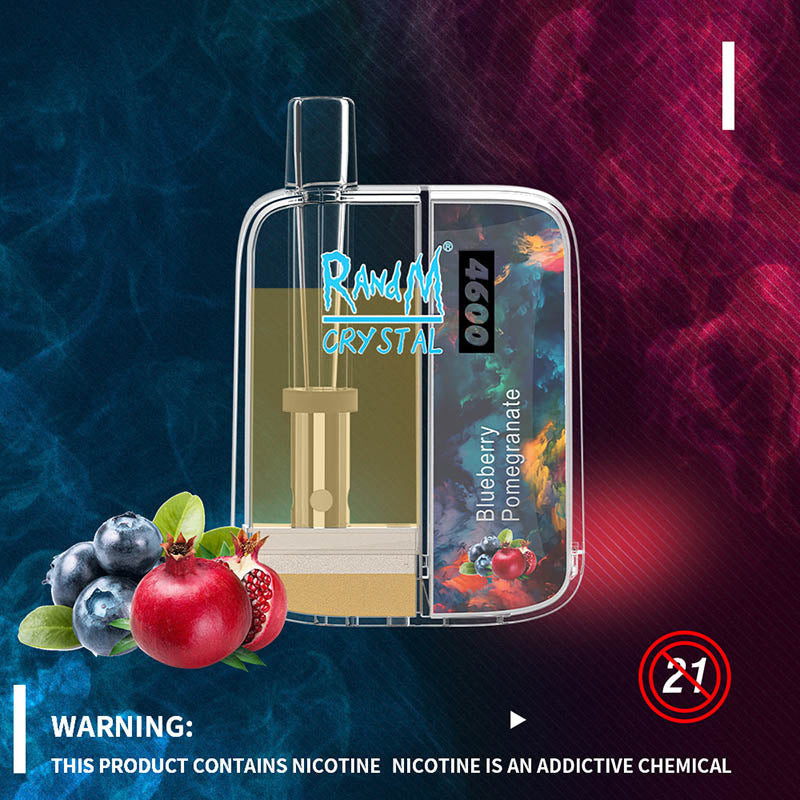 RandM Crystal 4600 Puffs Tek Kullanımlık Vape