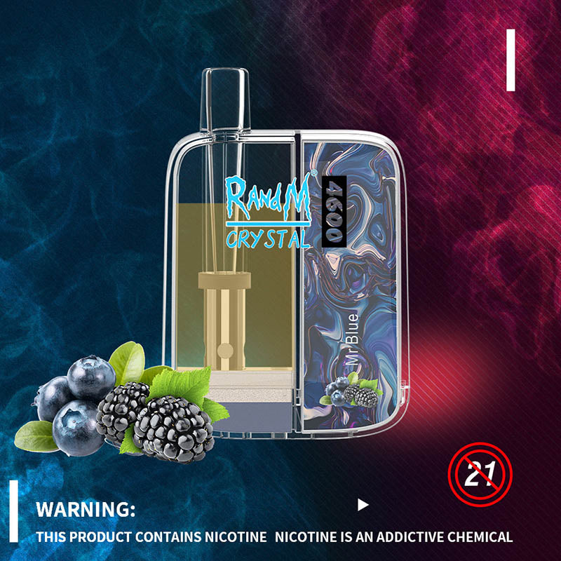RandM Crystal 4600 Puffs Tek Kullanımlık Vape