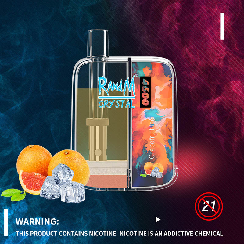 RandM Crystal 4600 Puffs Tek Kullanımlık Vape