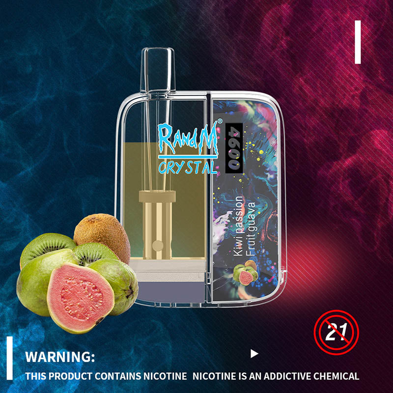 RandM Crystal 4600 Puffs Tek Kullanımlık Vape