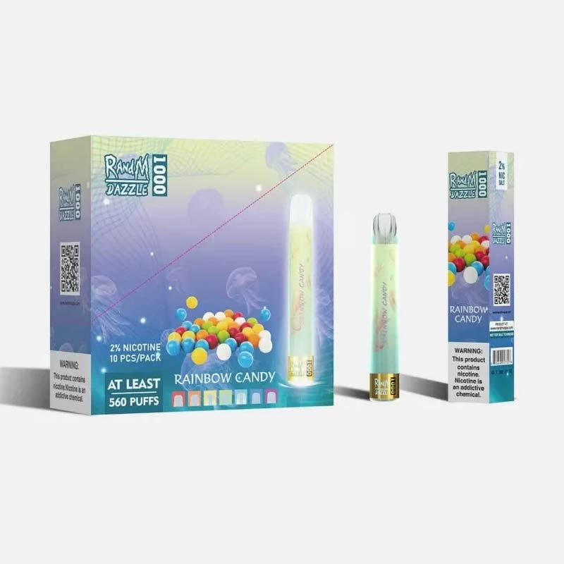 RandM Dazzle 1000 Tek Kullanımlık Vape 1000 Puflar