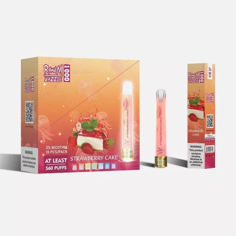 RandM Dazzle 1000 Tek Kullanımlık Vape 1000 Puflar