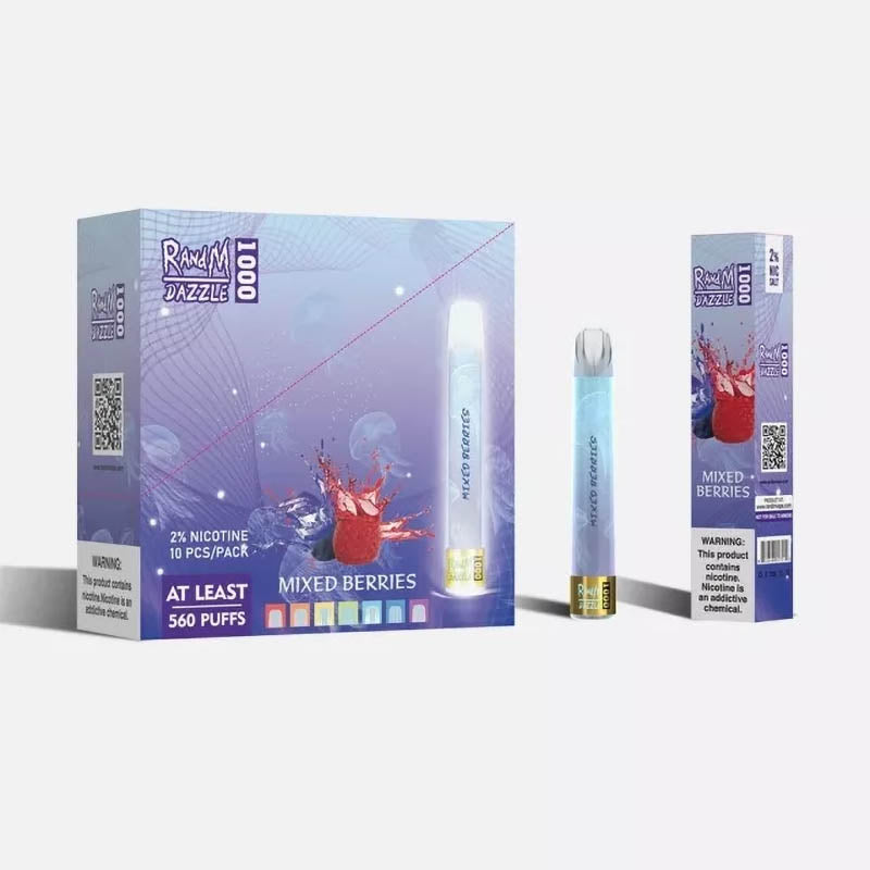 RandM Dazzle 1000 Tek Kullanımlık Vape 1000 Puflar