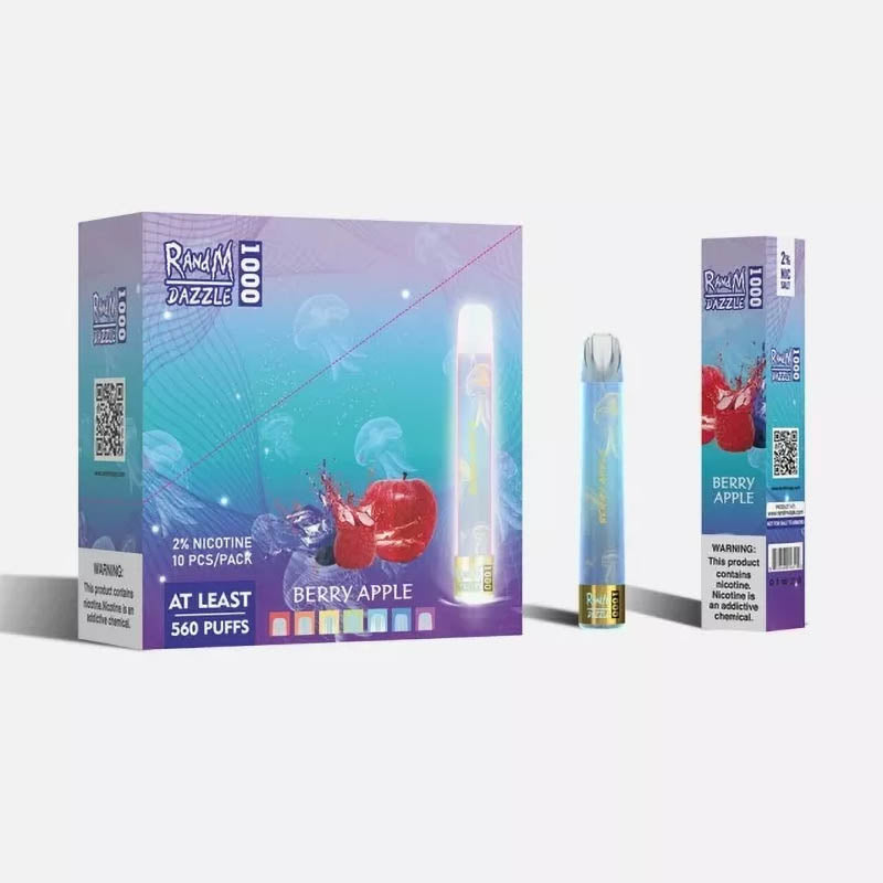 RandM Dazzle 1000 Tek Kullanımlık Vape 1000 Puflar