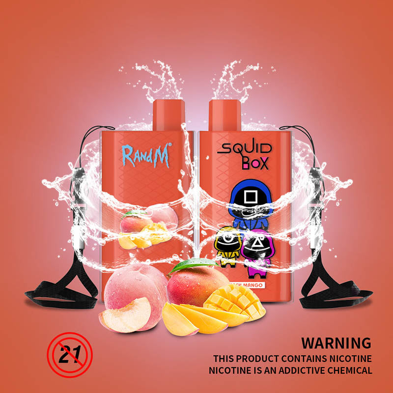 RandM Kalamar Kutusu Tek Kullanımlık Vape 5200 Puflar