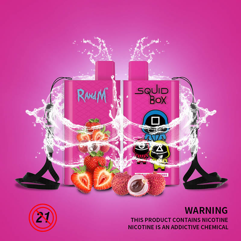 RandM Kalamar Kutusu Tek Kullanımlık Vape 5200 Puflar