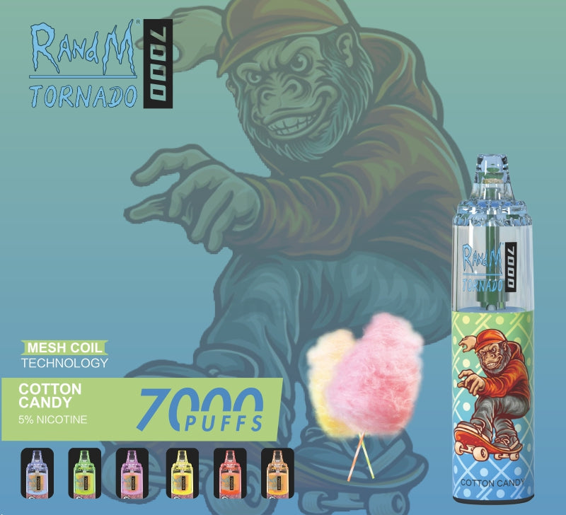 RandM Tornado 7000 Disposable Vape 7000 Puffs