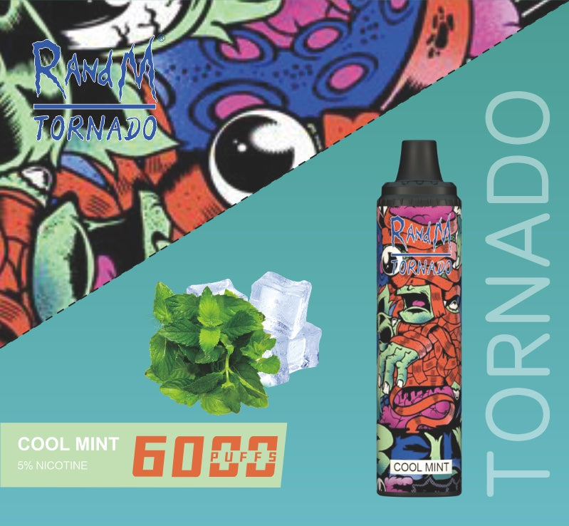 RandM Tornado Tek Kullanımlık Vape 6000 Puflar