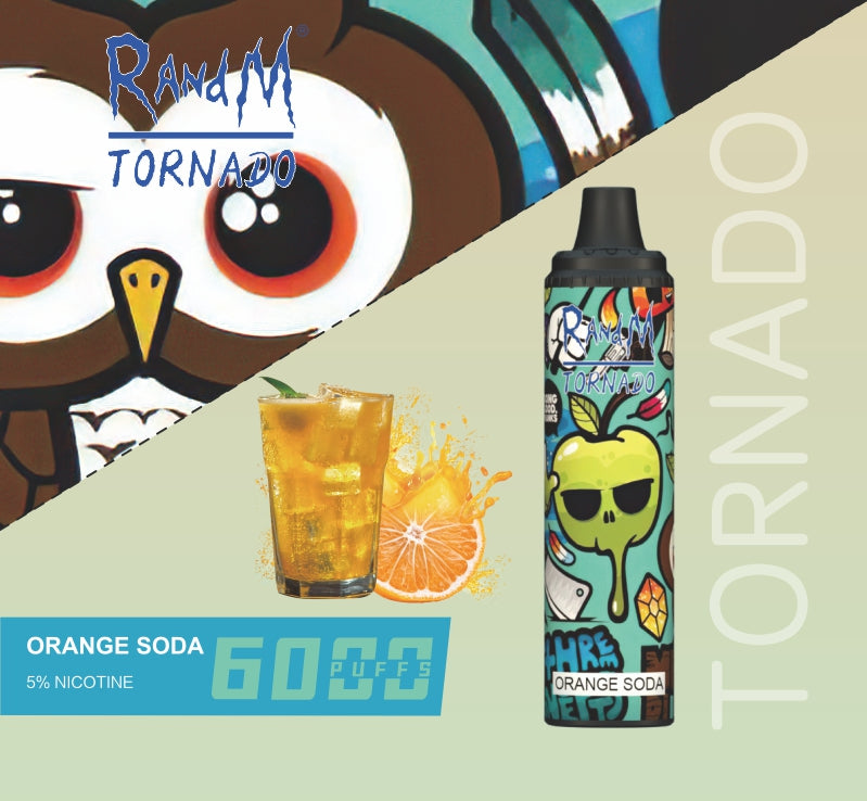 RandM Tornado Tek Kullanımlık Vape 6000 Puflar