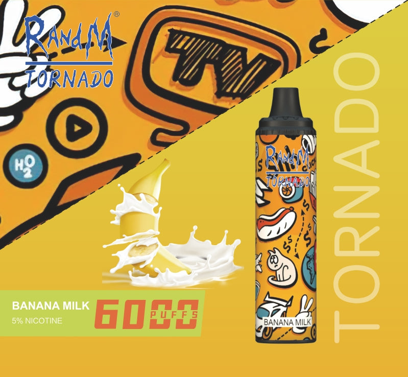 RandM Tornado Tek Kullanımlık Vape 6000 Puflar