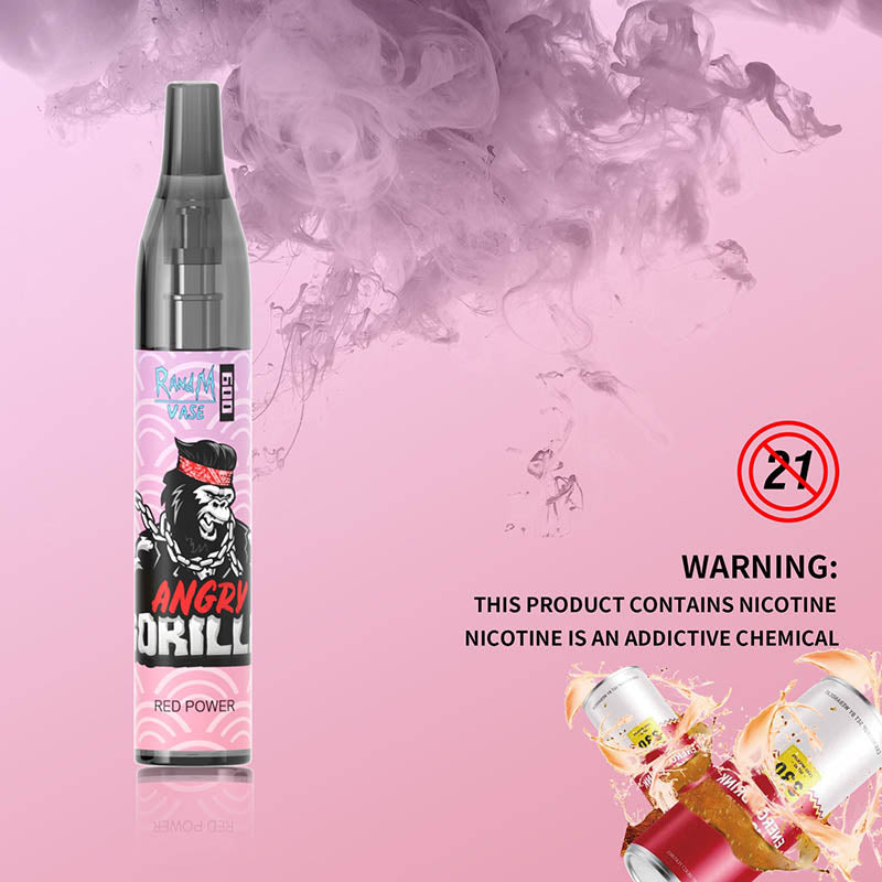 RandM Vase 600 Tek Kullanımlık Vape 600 Puflar
