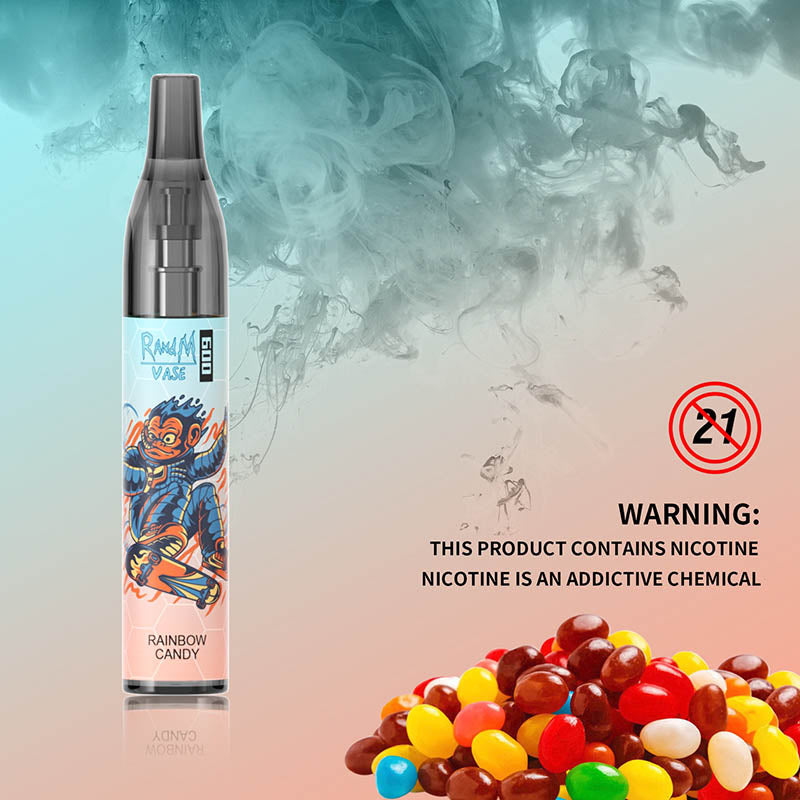 RandM Vase 600 Tek Kullanımlık Vape 600 Puflar