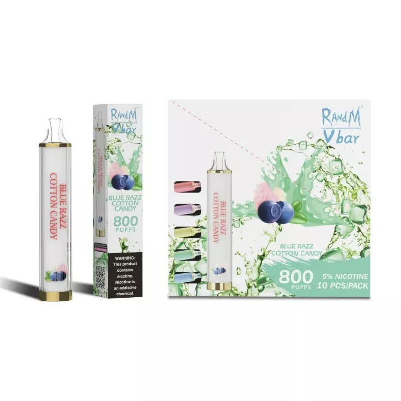 RandM Vbar 800 Puffs Parlayan Tek Kullanımlık Vape