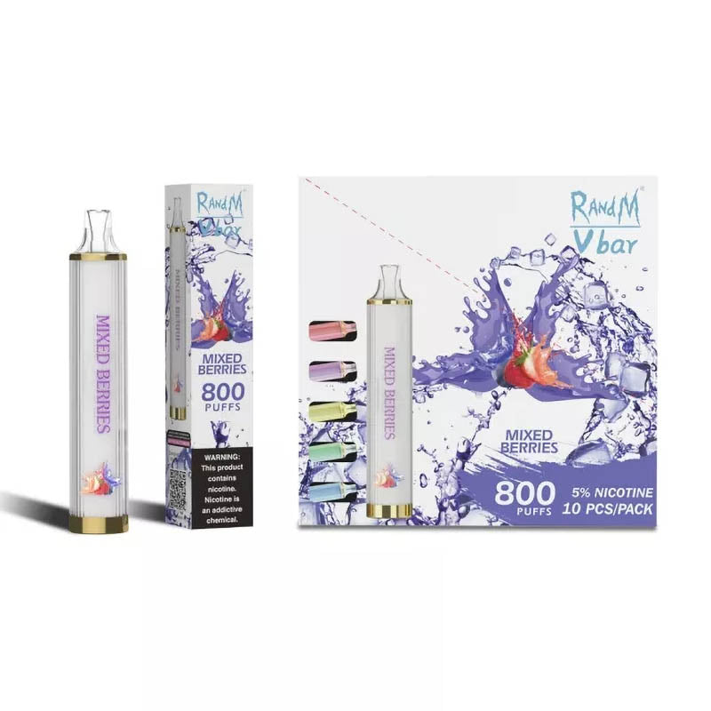 RandM Vbar 800 Puffs Parlayan Tek Kullanımlık Vape