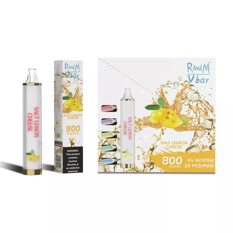 RandM Vbar 800 Puffs Parlayan Tek Kullanımlık Vape