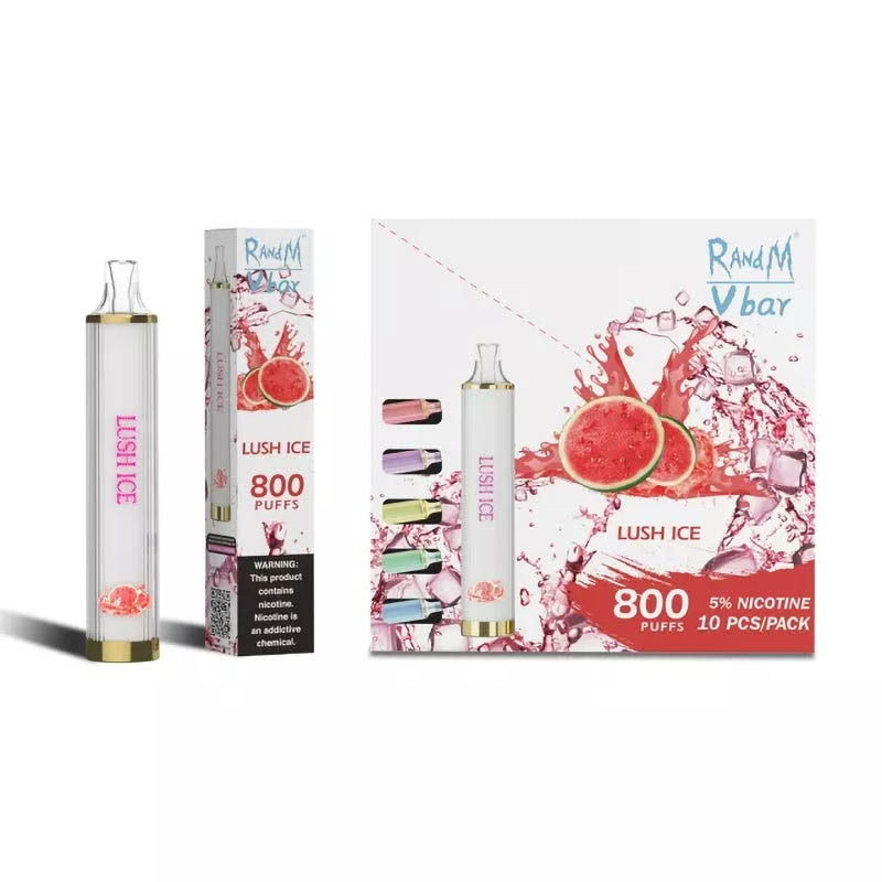 RandM Vbar 800 Puffs Parlayan Tek Kullanımlık Vape