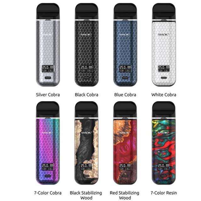 SMOK Novo X 25W VW Pod Kit 800mAh-Vape Wholesale Global