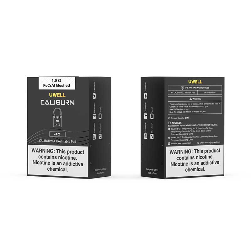 Uwell カリバーン A3 ポッド カートリッジ