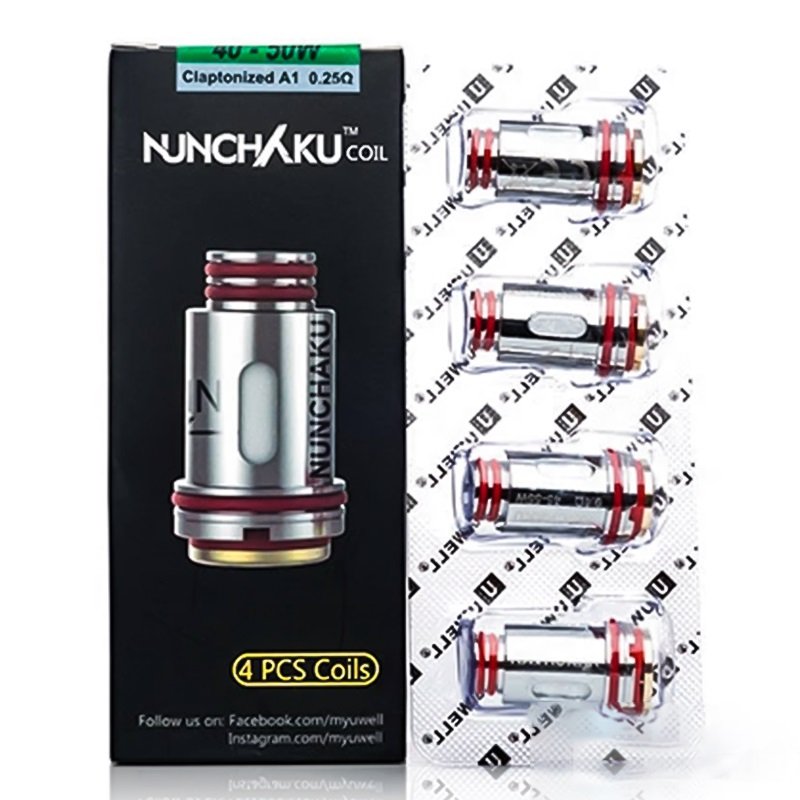 Uwell Nunchaku Coils 0.25 ohm / 0.4 ohm-Vape Wholesale Global