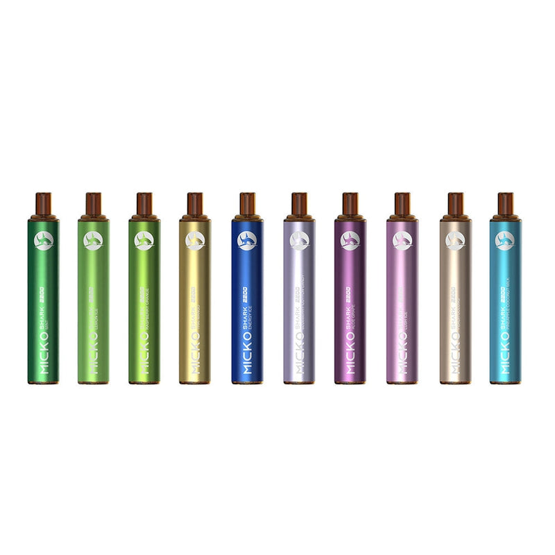 [OEM] VEIIK Kit Sekali Pakai Micko Shark 1000mAh-Vape Grosir Global