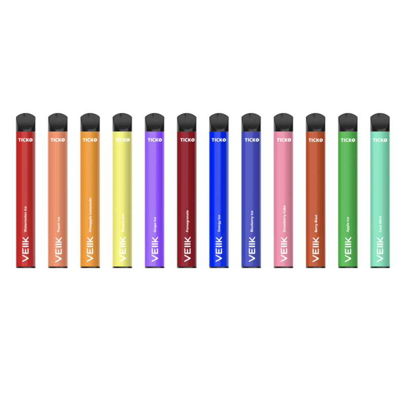 VEIIK Ticko Tek Kullanımlık Vape 1200 Puffs-Vape Toptan Satış Global