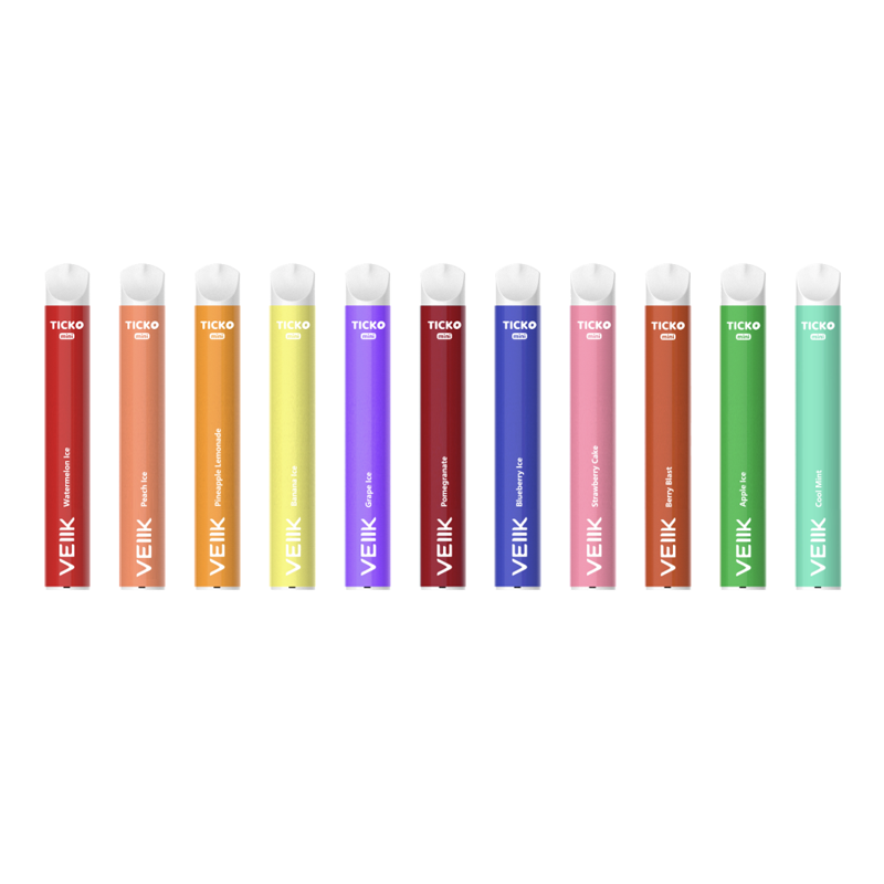 VEIIK Ticko mini Tek Kullanımlık Vape 800 Puffs-Vape Toptan Satış Global
