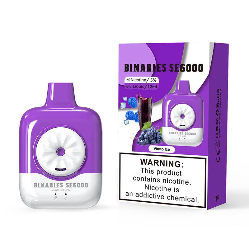 binaries 6k vape price HorizonTech Binaries SE6000 Disposable Vape 6000 Puffs – Vape Wholesale Global