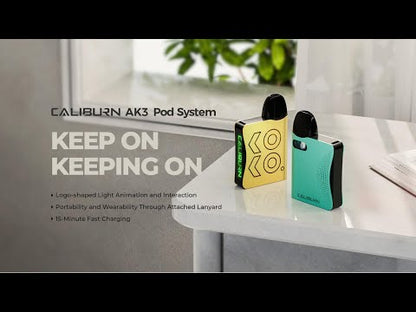 Uwell CALIBURN AK3 Pod System Разопаковане