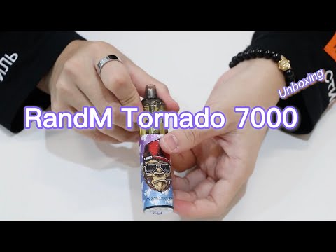RandM Tornado 7000 一次性 Vape 7000 泡芙