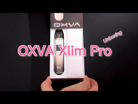 OXVA Xlim Pro Pod Kit Unboxing