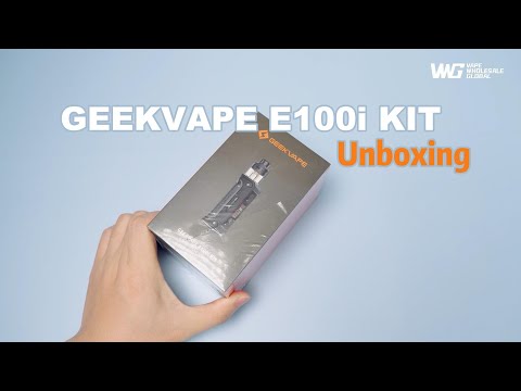 Geekvape E100i Kit Unboxing