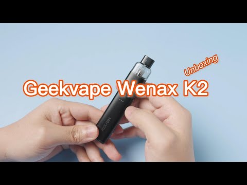 Geekvape Wenax K2 Pod Kiti Kutudan Çıkarma